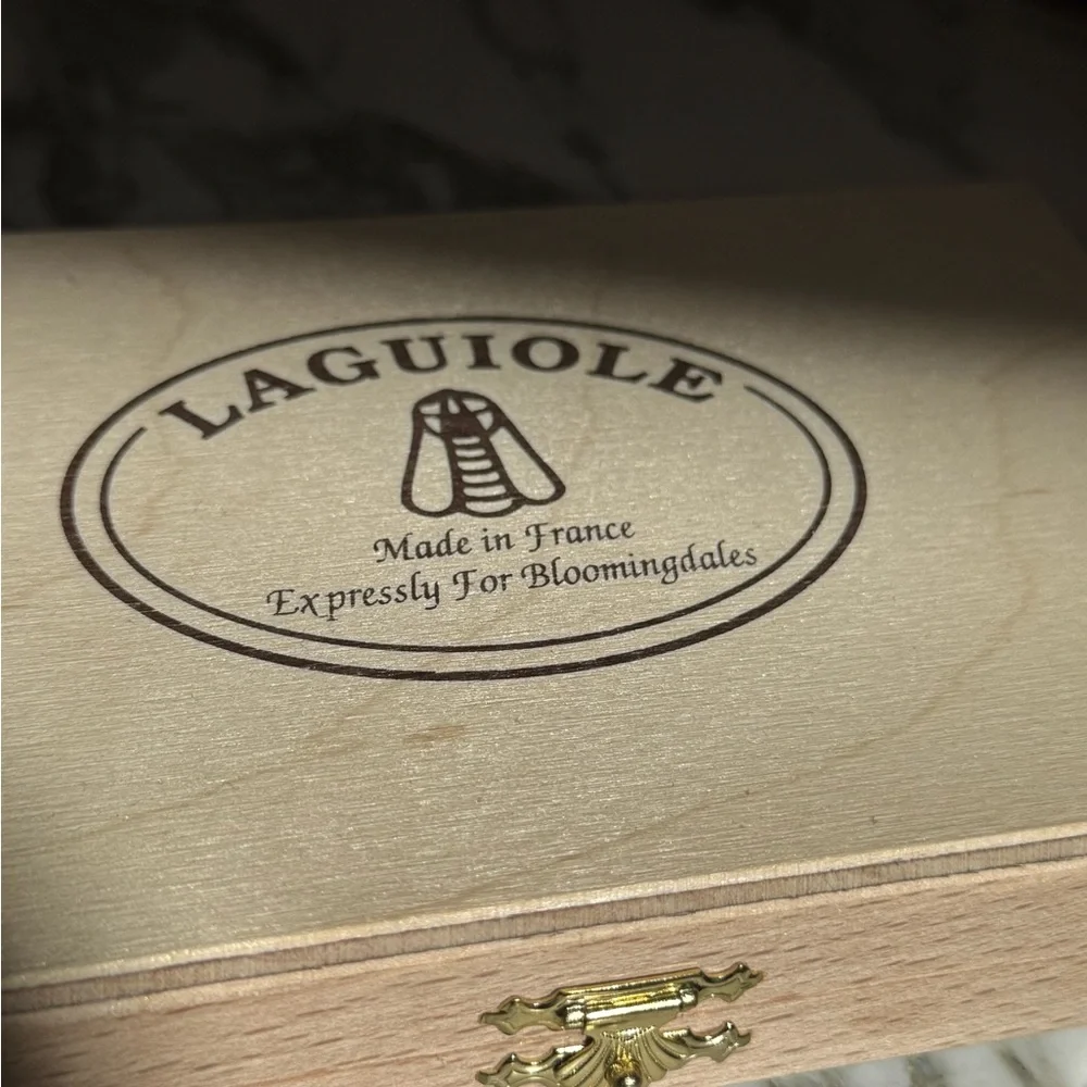 Laguiole FRENCH knife Spreaders Set of 4 – Bloomingdale’s Bone tone Handles